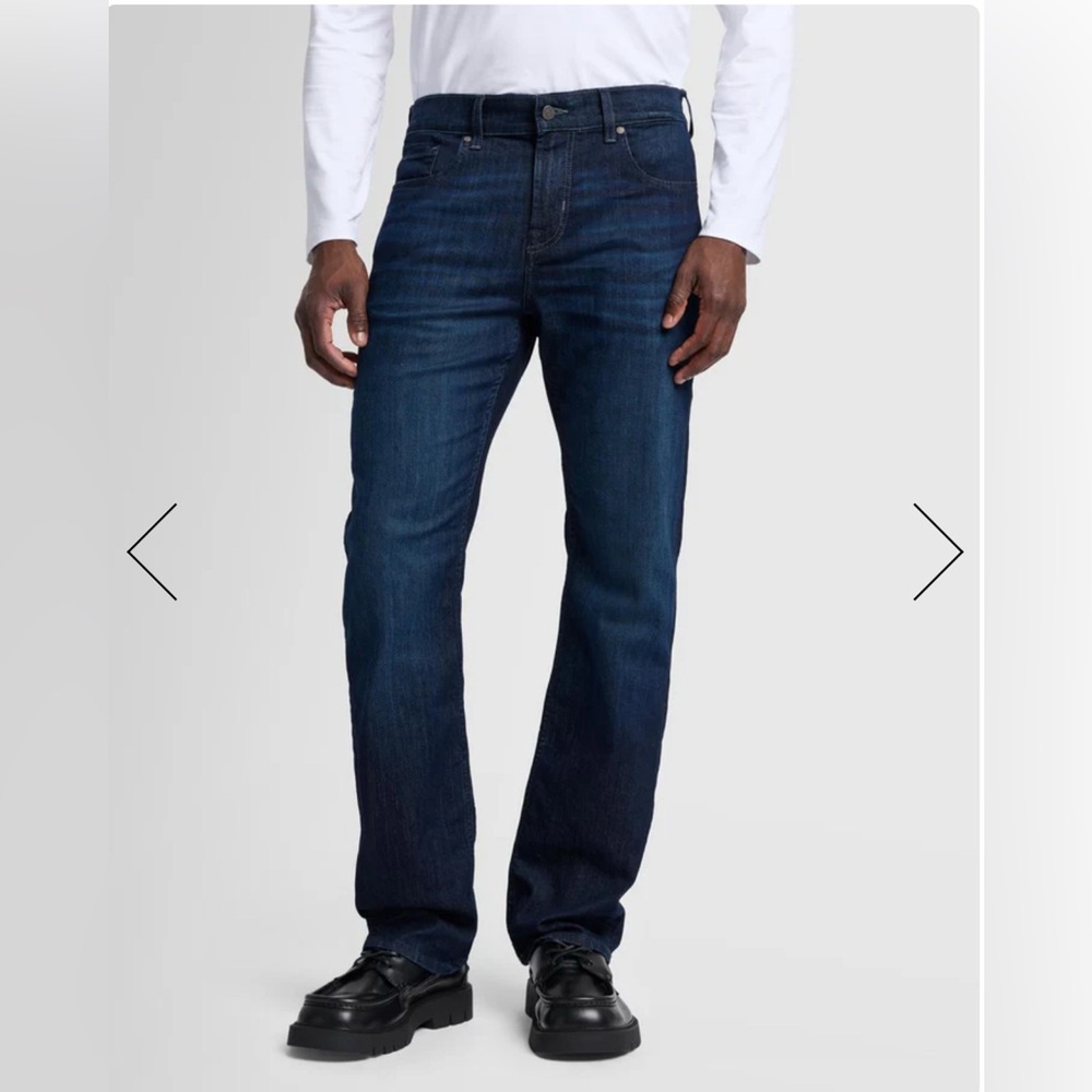 7 For All Mankind Airweft Austyn Dark Blue Jeans, 32